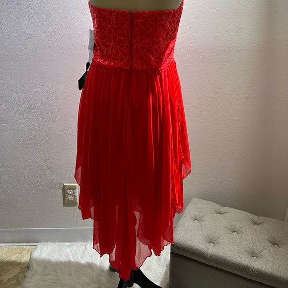 My Michelle Dress junior neon coral - Picture 3 of 3